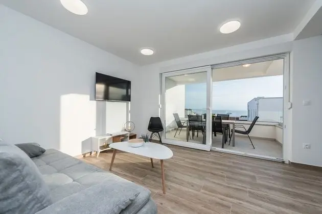 Deluxe Apart Daire, 2 Yatak Odası, Balkon, Havuz Manzaralı