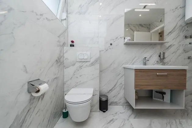Deluxe Apart Daire, 2 Yatak Odası, Balkon, Havuz Manzaralı