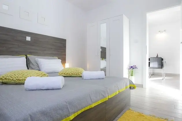 Deluxe Apart Daire, 2 Yatak Odası, Balkon, Havuz Manzaralı (A1)