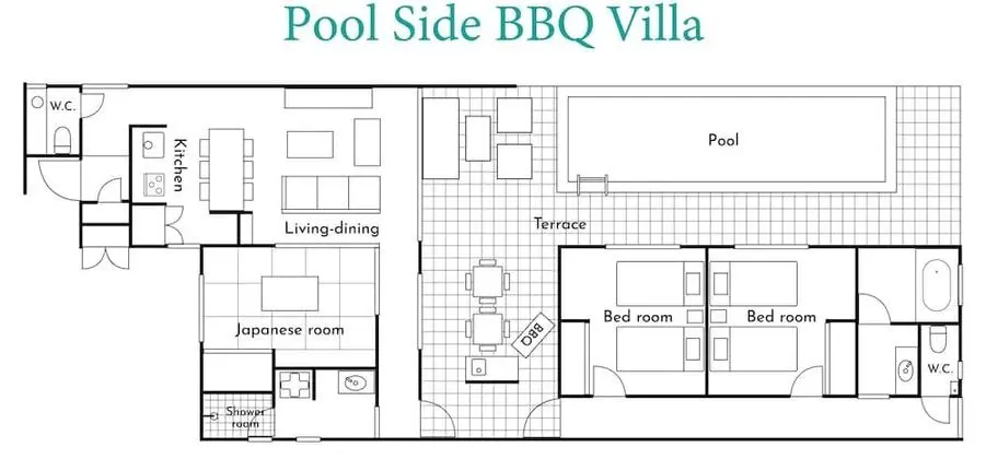 Villa, Sigara İçilmez (Suite Pool)