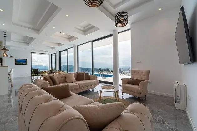 Family Villa, Birden Çok Yatak, Bahçeli (Pool Villa Luxoria Trebesin)