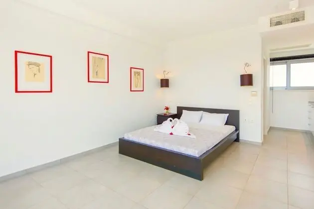 Family Villa, Birden Çok Yatak, 2 Banyolu, Bahçeli (Pool Villa Stella Crete 500mt from)