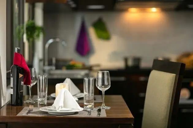 Deluxe Apart Daire, 1 Yatak Odası, Küvet, Şehir Manzaralı