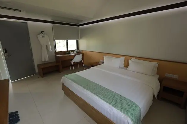 Deluxe Bungalov, Sigara İçilmez, Bahçe Manzaralı