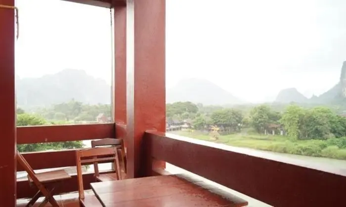 Twin Room River View Balcony