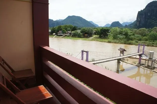 Twin Room River View Balcony