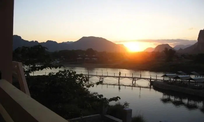Twin Room River View Balcony