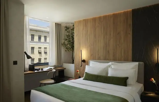 The Port Double Room with Balcony and Side Sea View