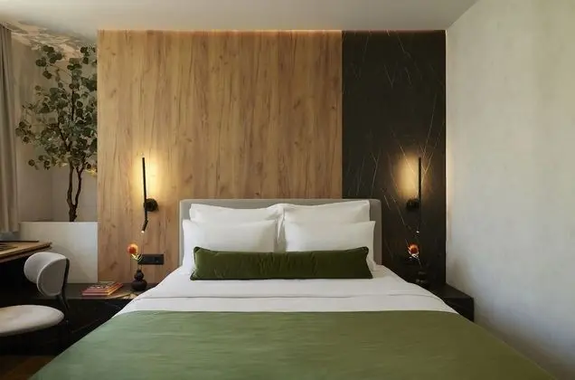 The Port Double Room with Balcony and Side Sea View