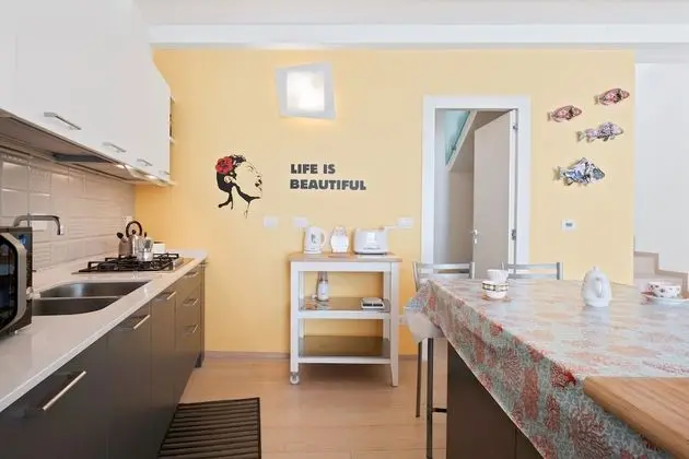 Apart Daire, 2 Yatak Odası, 2 Banyolu (Porta San Felice Cozy Duplex)