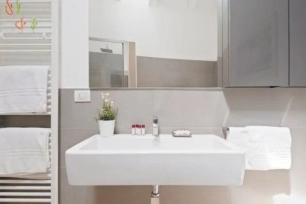 Apart Daire, 2 Yatak Odası, 2 Banyolu (Porta San Felice Cozy Duplex)