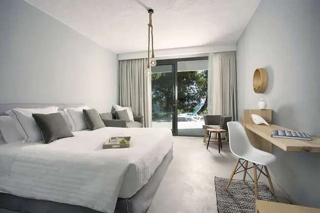 Villa, 1 Yatak Odası, Kişiye Özel Havuzlu, Havuz Manzaralı (Kalyva Mare)