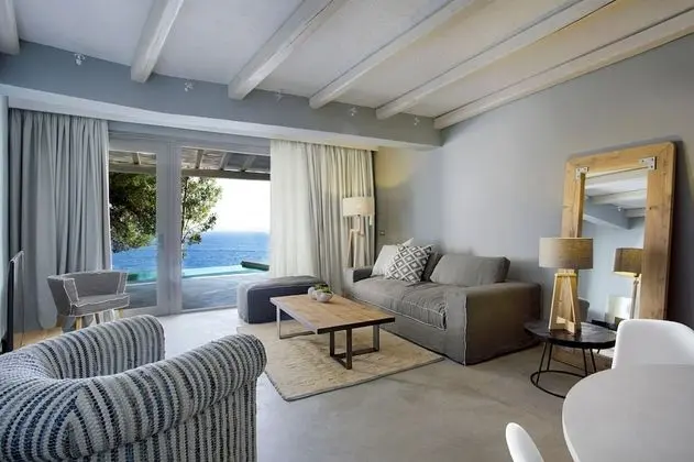 Villa, 1 Yatak Odası, Kişiye Özel Havuzlu, Havuz Manzaralı (Kalyva Mare)