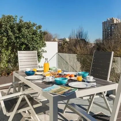 Apart Daire, 1 Yatak Odası, Teras