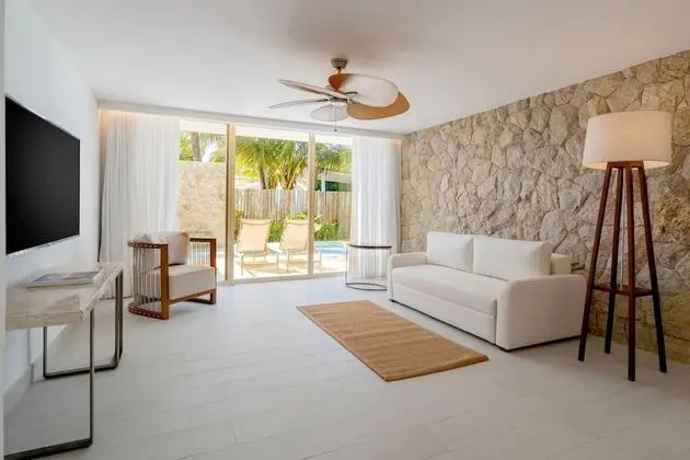 Villa, 2 Büyük (Queen) Boy Yatak, Havuz Manzaralı (with Plunge Pool, Bi-level Suite)