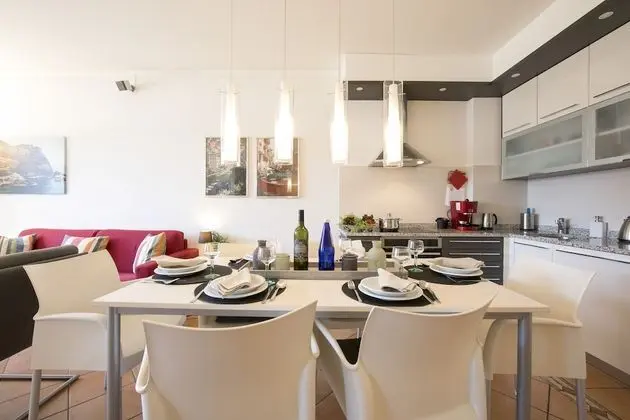 Family Apart Daire, 1 Çift Kişilik Yatak ve Çekyat, Göl Kenarı (Porto Letizia P6 B1)