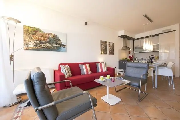 Family Apart Daire, 1 Çift Kişilik Yatak ve Çekyat, Göl Kenarı (Porto Letizia P6 B1)