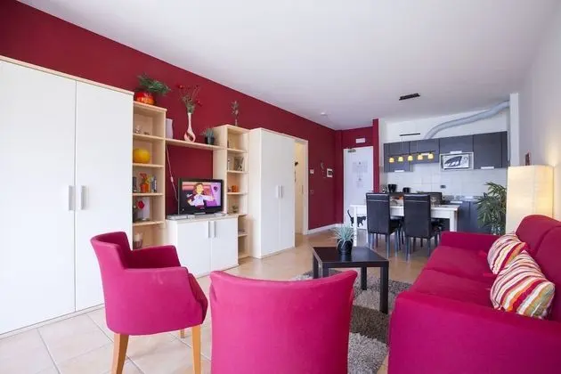 Family Apart Daire, 1 Çift Kişilik Yatak ve Çekyat, Göl Kenarı (Porto Letizia S12)