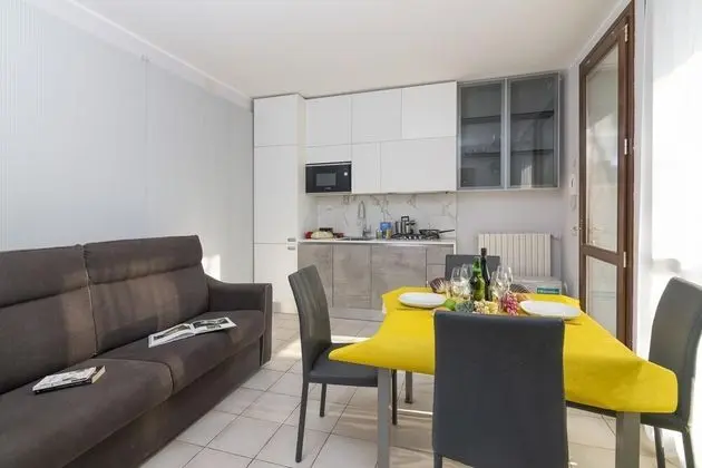 Standard Apart Daire, 1 Çift Kişilik Yatak ve Çekyat, Bahçeli (Porto Letizia Torino 1A)