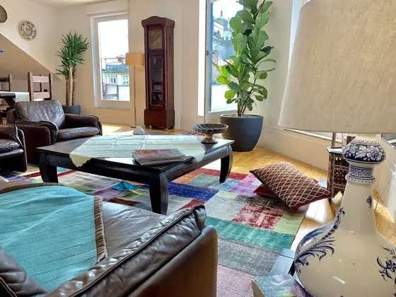 Deluxe Çatı Katı (Loft), 1 Yatak Odası, Teras, Şehir Manzaralı