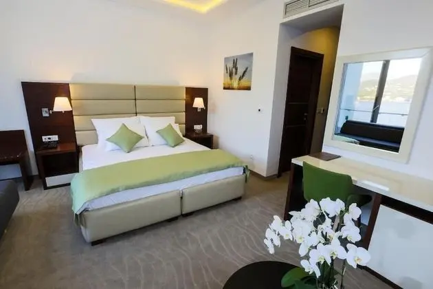 Deluxe Tek Büyük veya İki Ayrı Yataklı Oda, Balkon, Deniz Manzaralı
