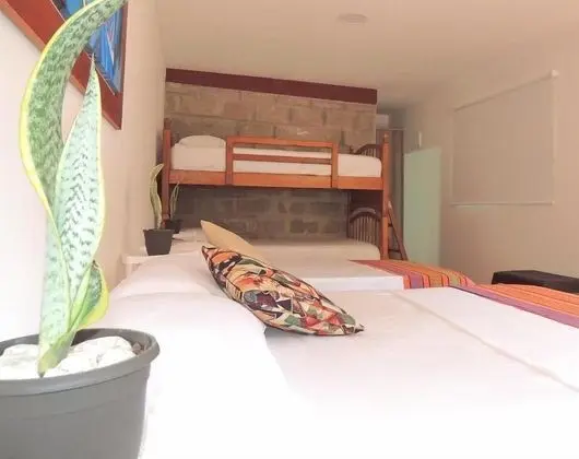 Family Oda, Banyolu/Duşlu, Bahçe Manzaralı (Arrecife Familiar)