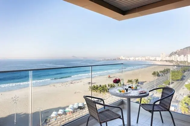 Luxo Top Floor Vista Mar com Varanda