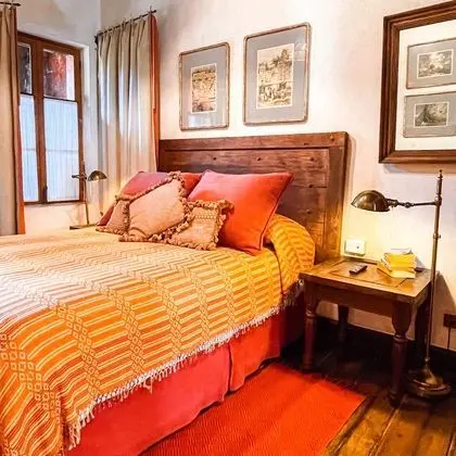 Standard Oda, 1 Büyük (Queen) Boy Yatak, Bahçe Manzaralı