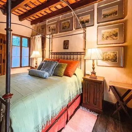 Süit, 1 Büyük (Queen) Boy Yatak, Şömine