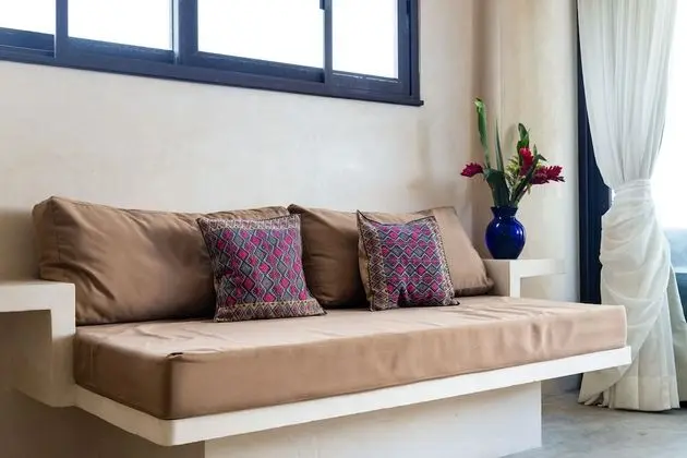 Deluxe Oceanfront  king size bed with plunge pool and terrace