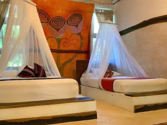 Superior Room Two Double Beds With Terrace Garden View