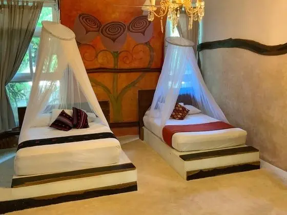 Superior Room Two Double Beds With Terrace Garden View