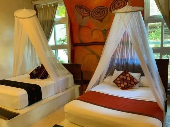 Superior Room Two Double Beds With Terrace Garden View