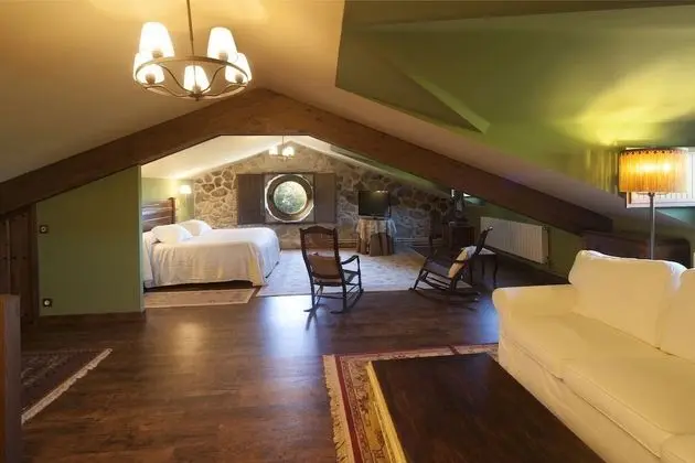 Family Çatı Katı Süiti (Penthouse), 2 Yatak Odası, Jakuzi, Dağ Manzaralı