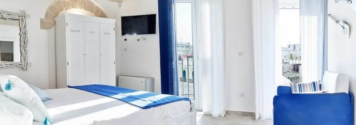 Deluxe Tek Büyük Yataklı Oda, Balkon, Deniz Manzaralı