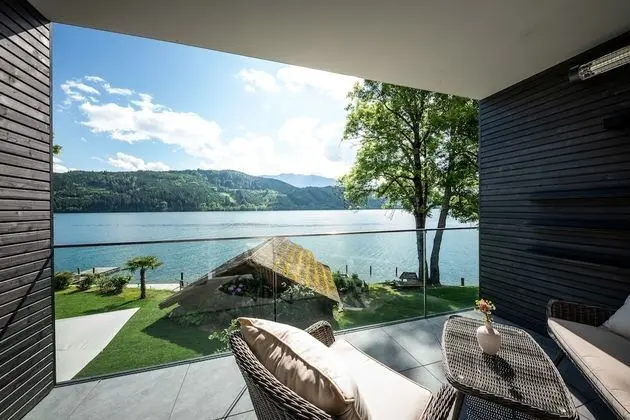 Superior Tek Büyük Yataklı Oda, 1 Yatak Odası, Balkon, Göl Kenarı