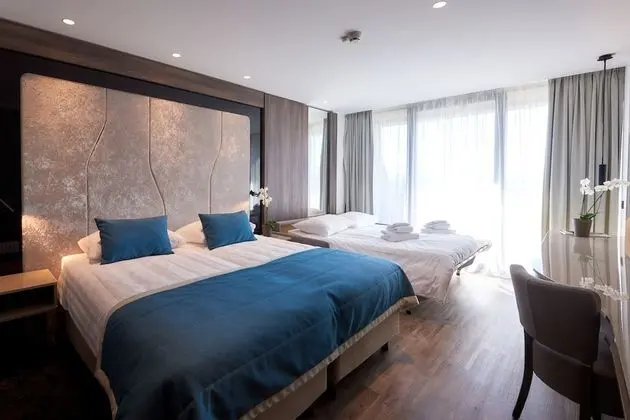 Superior Dört Kişilik Oda, Balkon, Park Manzaralı