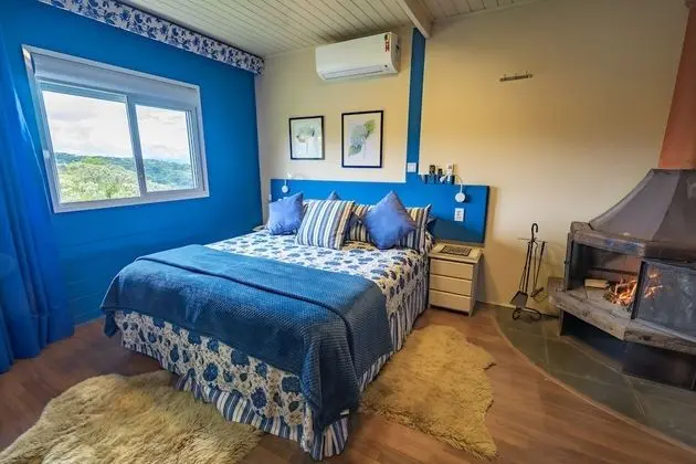 Tek Büyük Yataklı Oda, Şömine