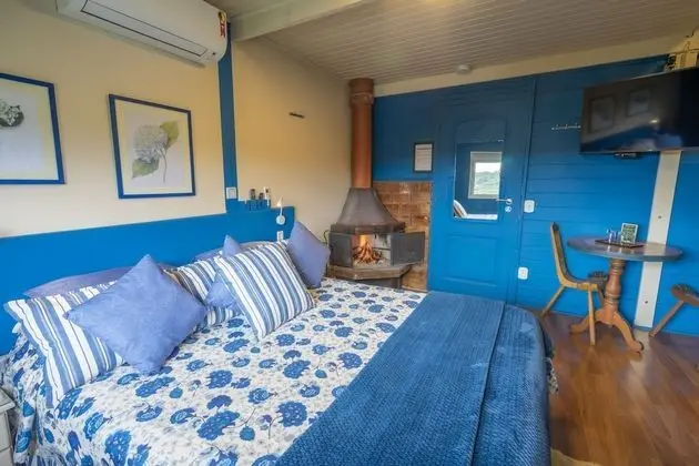 Tek Büyük Yataklı Oda, Şömine