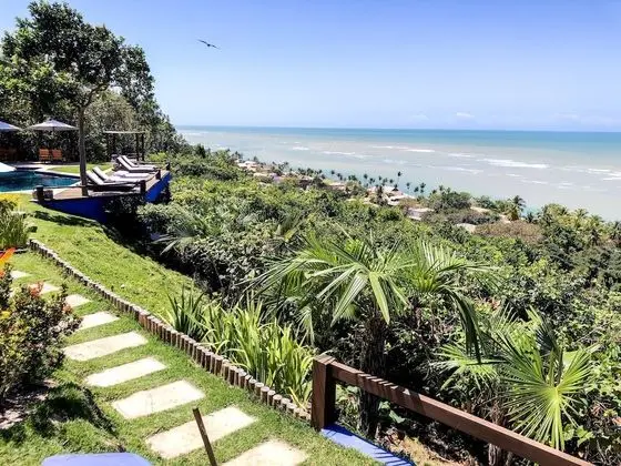 Quarto Deluxe Vista frontal do mar