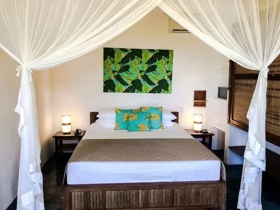 Quarto Deluxe Vista frontal do mar