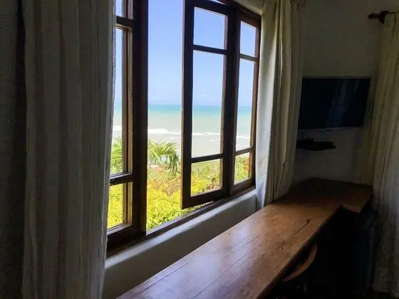 Quarto Deluxe Vista frontal do mar