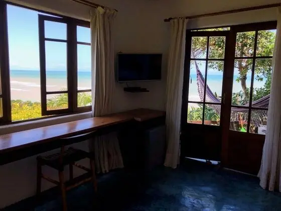 Quarto Deluxe Vista frontal do mar