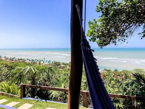 Quarto Deluxe Vista frontal do mar