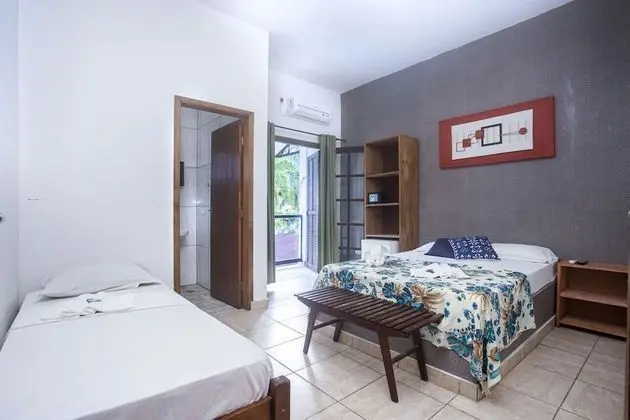 Quarto Triplo com Varanda