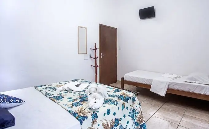 Quarto Triplo com Varanda