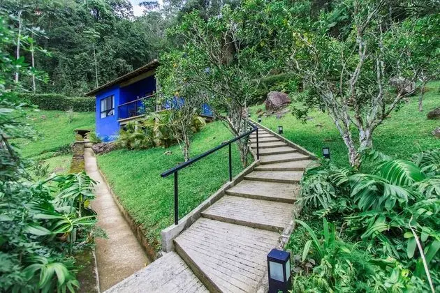 Panoramic Dağ Evi, 1 Büyük (Queen) Boy Yatak, Dağ Manzaralı (Chale da Pedra)