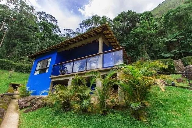 Panoramic Dağ Evi, 1 Büyük (Queen) Boy Yatak, Dağ Manzaralı (Chale da Pedra)