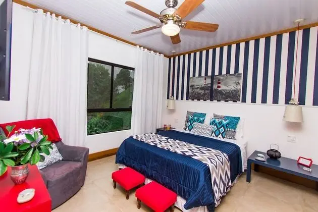 Panoramic Dağ Evi, 1 Büyük (Queen) Boy Yatak, Dağ Manzaralı (Chale da Pedra)