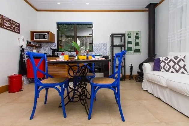 Panoramic Dağ Evi, 1 Büyük (Queen) Boy Yatak, Dağ Manzaralı (Chale da Pedra)